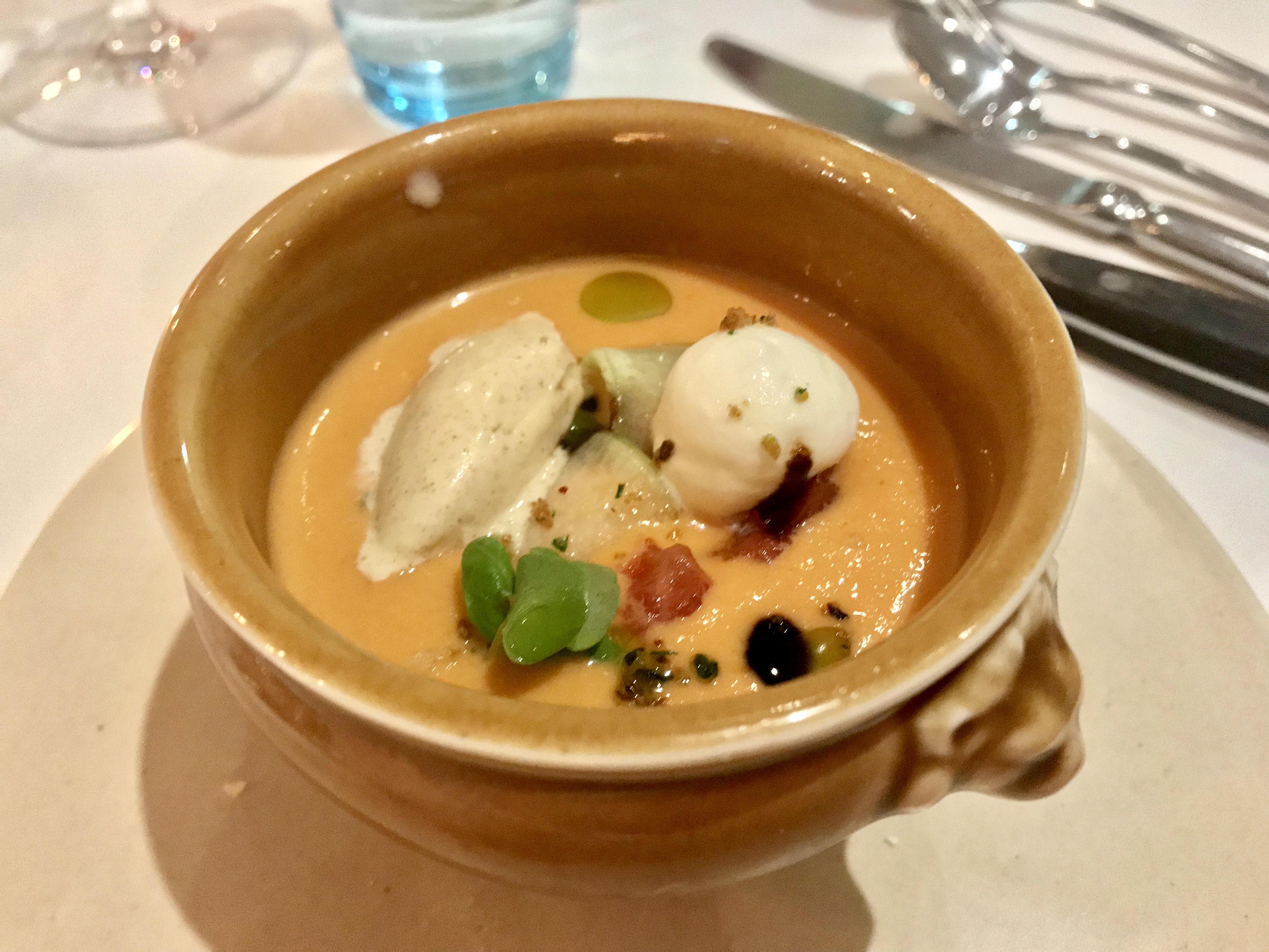 Tomato Gazpacho by Philippe Mouchel