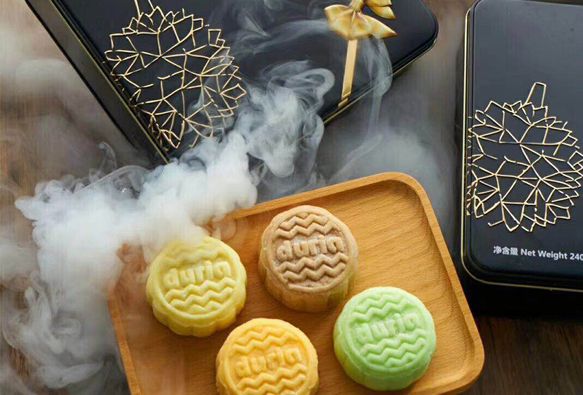 Musang King Durian Mooncake by Duria